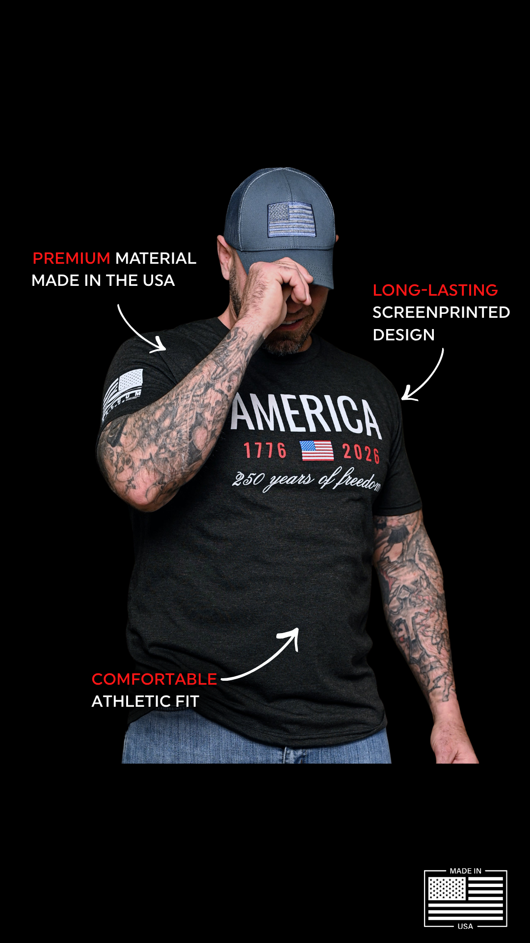Freedom Fatigues Facebook ad