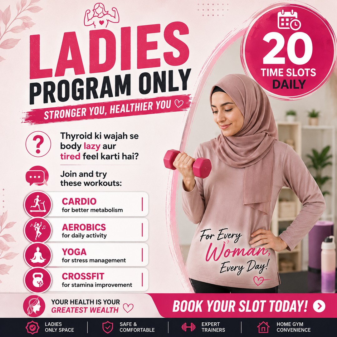 Kashif Fitness Facebook ad