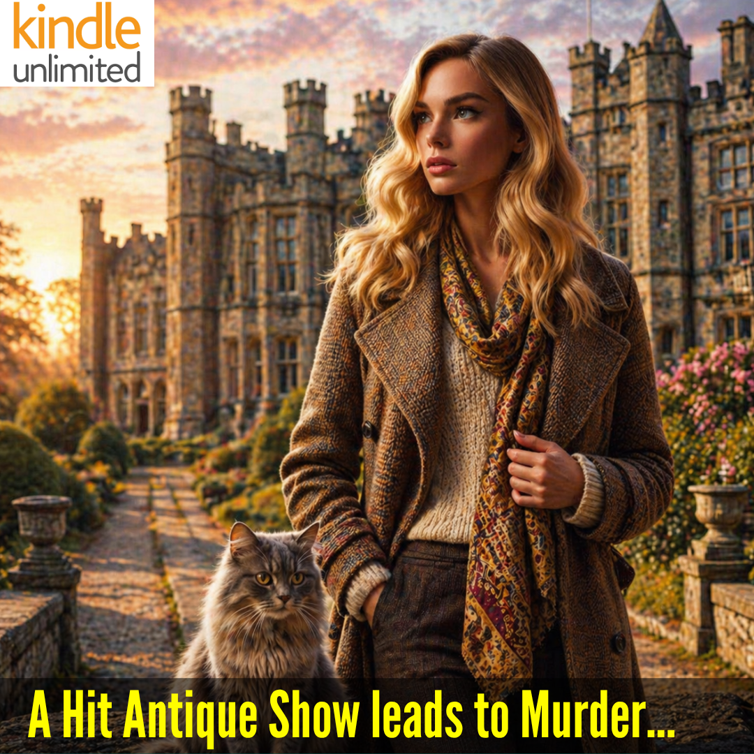 Avery Kent Cozy Mysteries Facebook ad