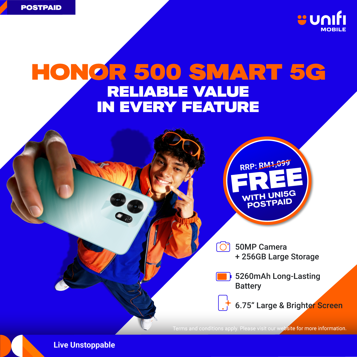 Unifi Facebook ad