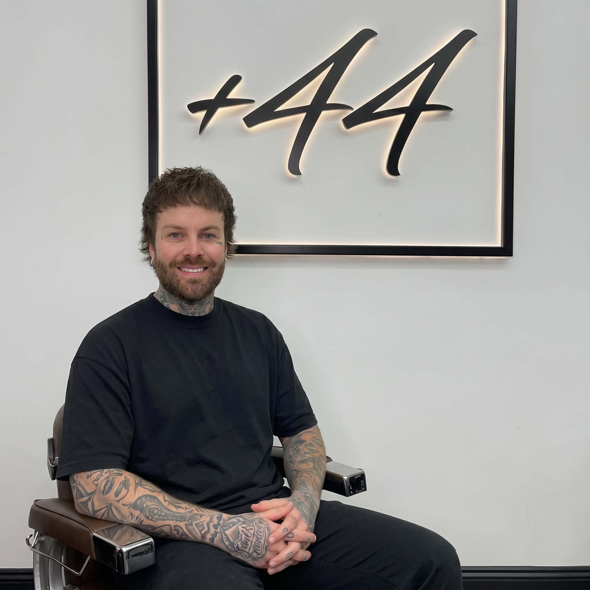 Plus 44 Barber Facebook ad: Limited Slots Left