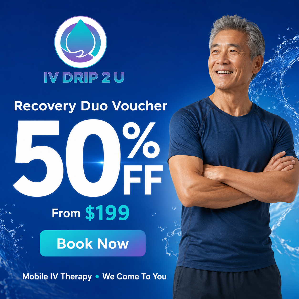 IV Drip 2 U Facebook ad