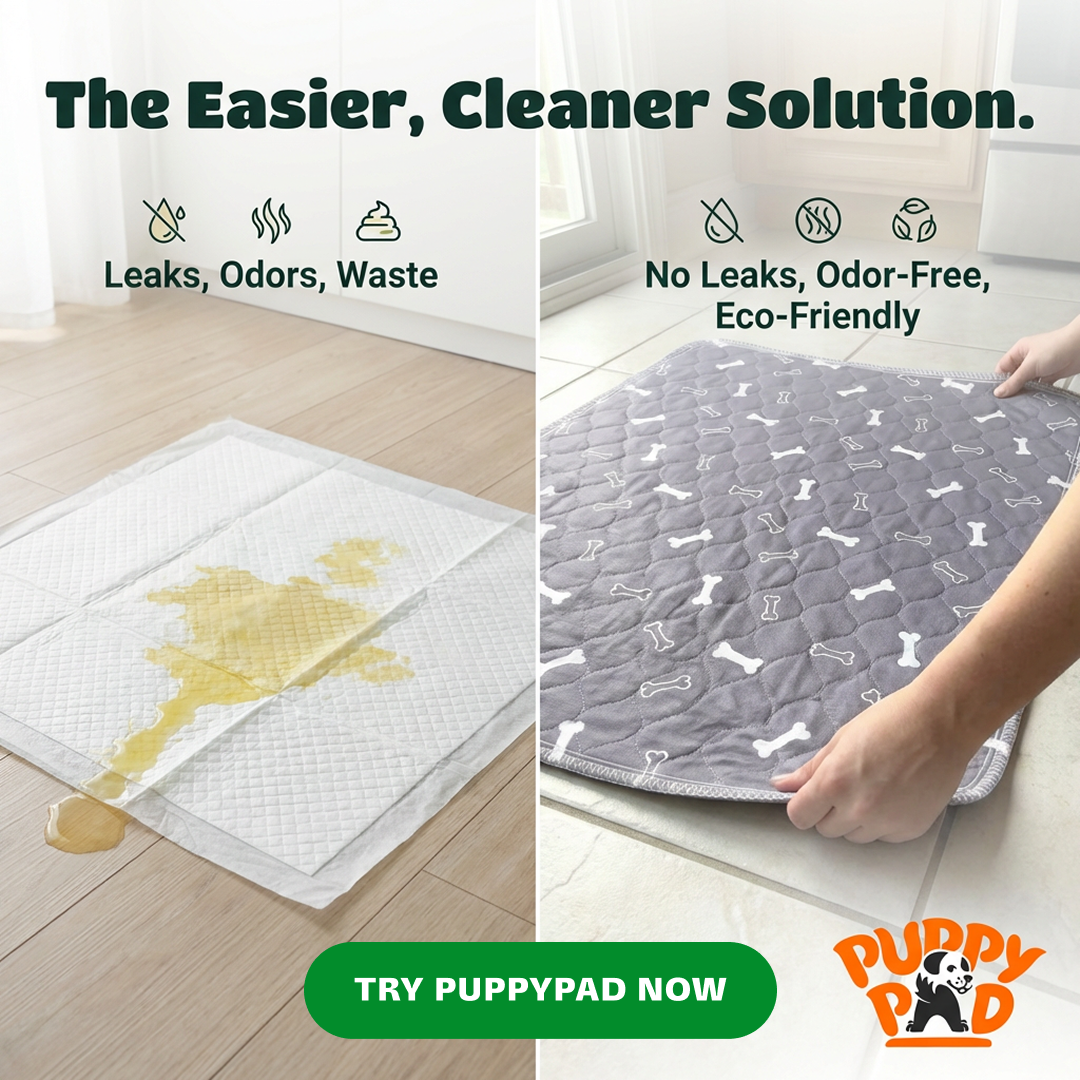 PuppyPad Facebook ad