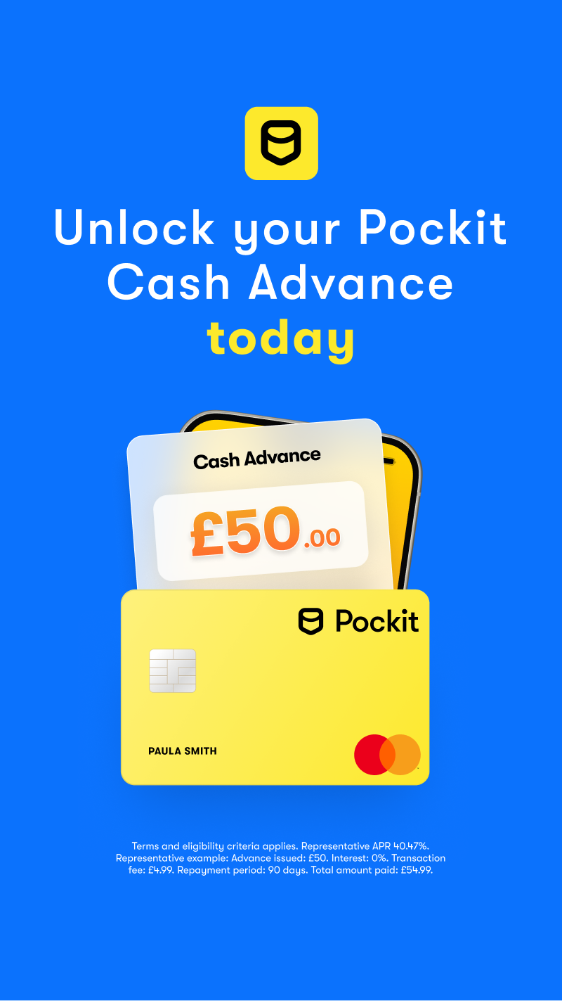 Pockit Facebook ad from Dec 22, 2025