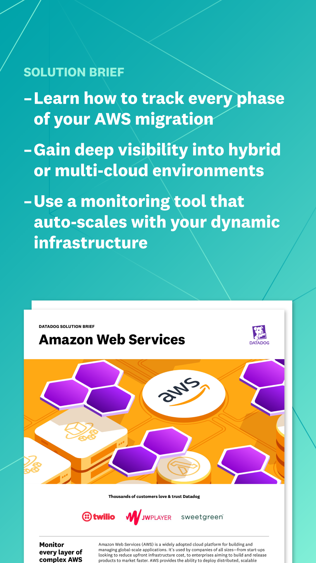 Datadog Guides Facebook ad