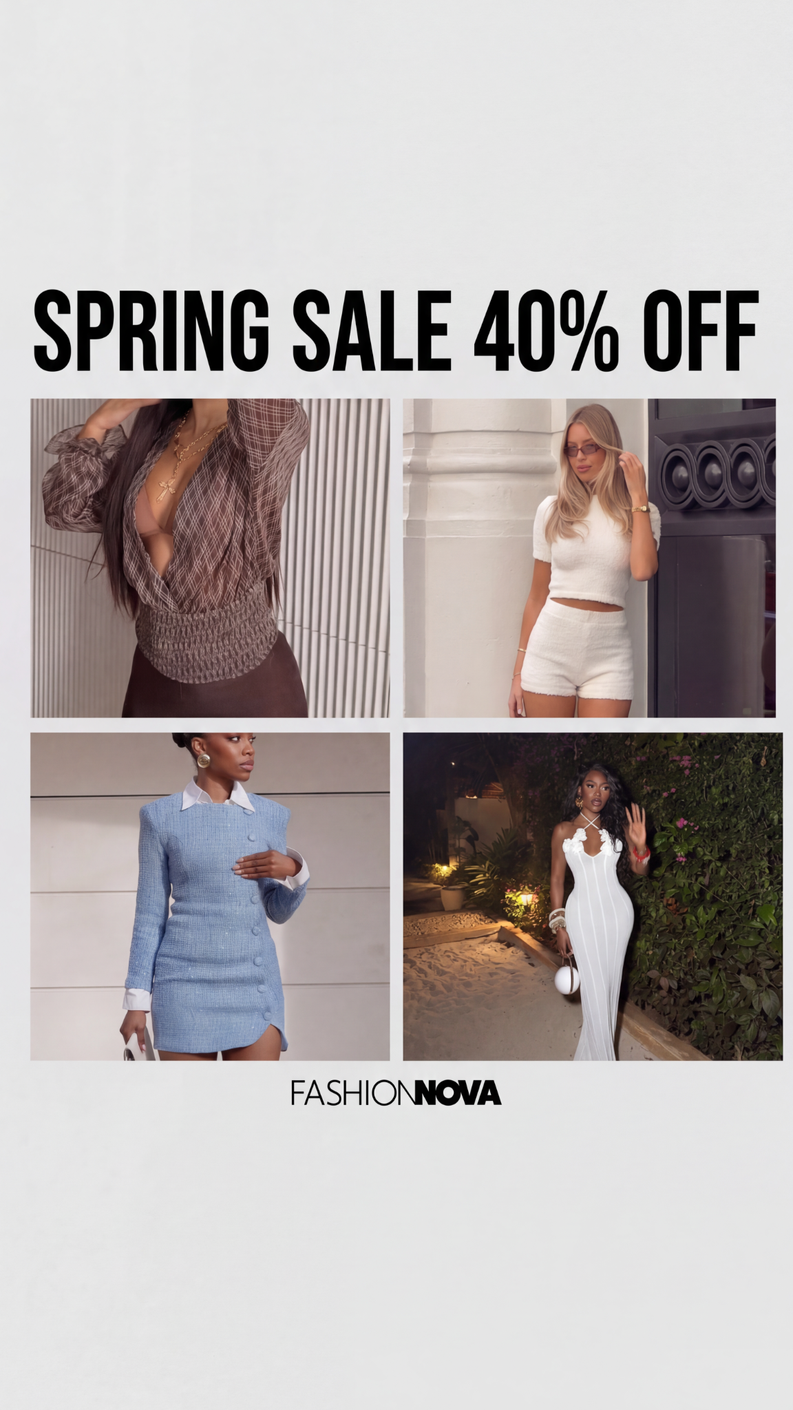 Fashion Nova Facebook ad