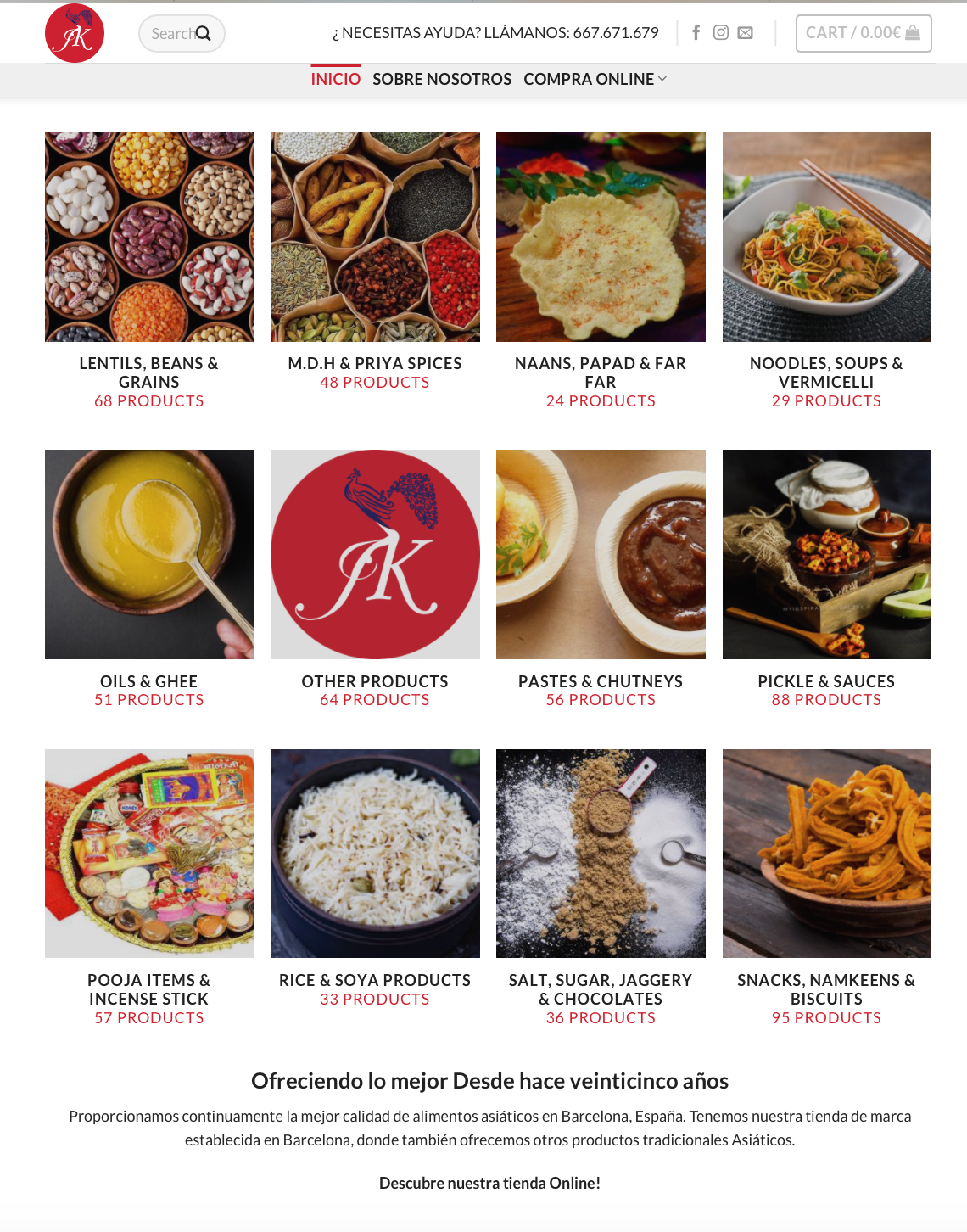 J.K FOODS Facebook ad: J.K ASIAN FOODS