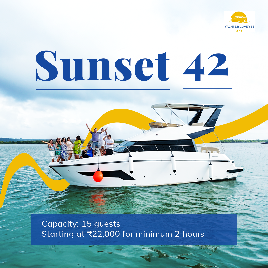 Yacht Discoveries Goa Facebook ad