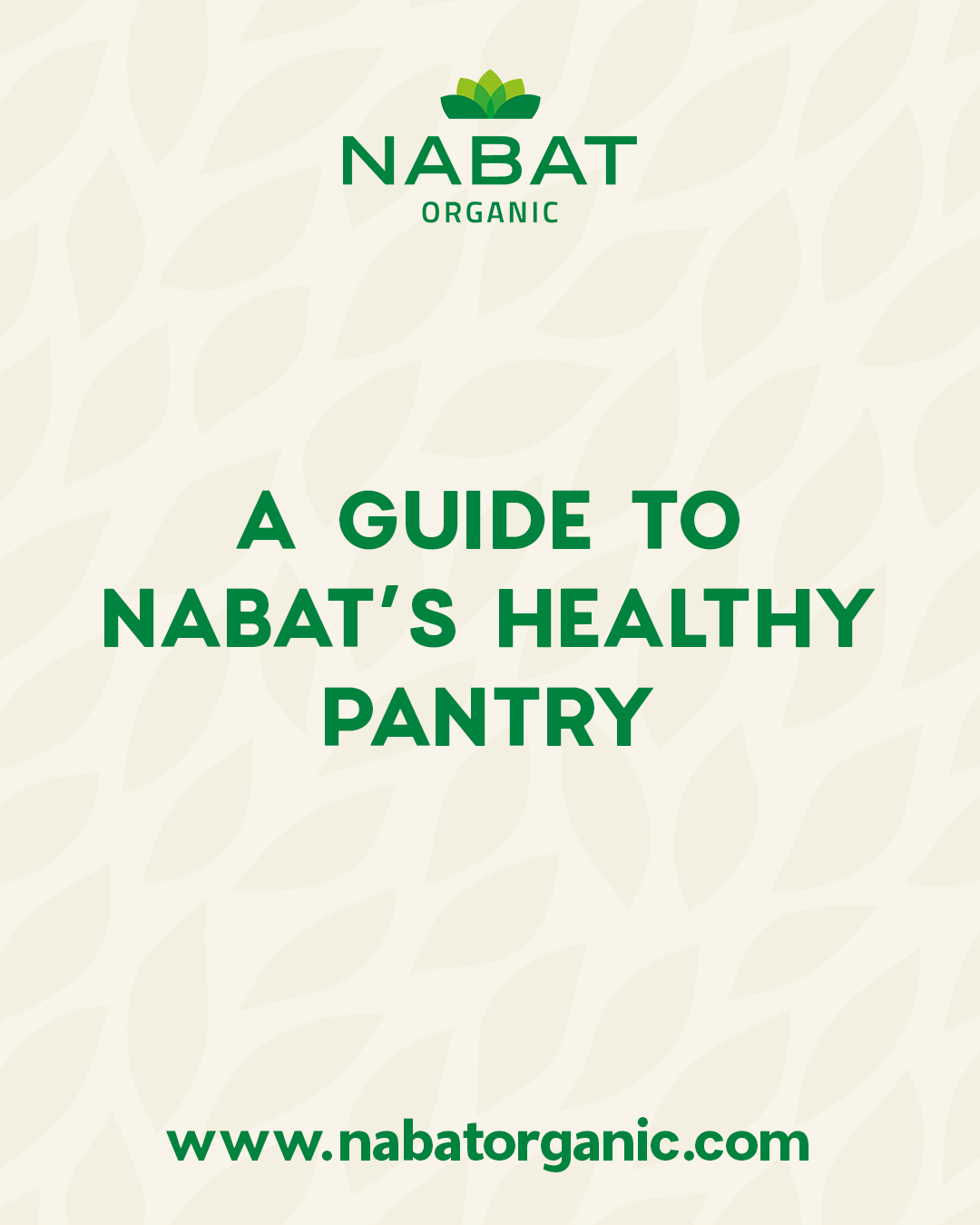 Nabat Organic Facebook ad: Everything Healthy, All in One Place