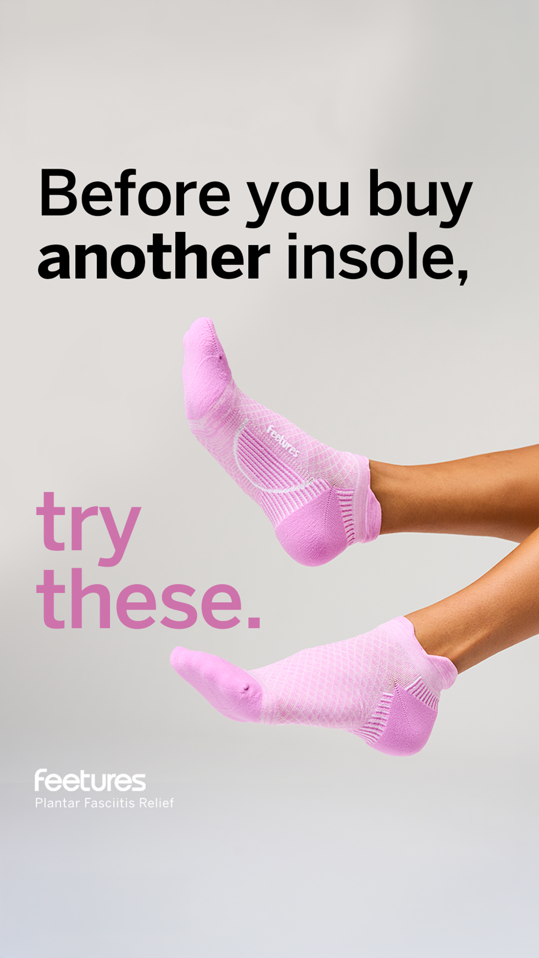 Feetures UK Facebook ad