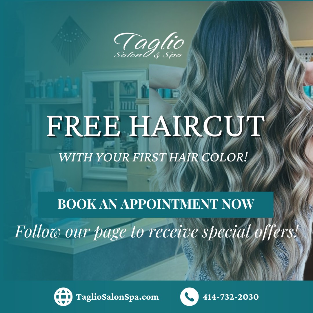 Taglio Salon & Spa Facebook ad: At Taglio Salon & Spa, we bring out…