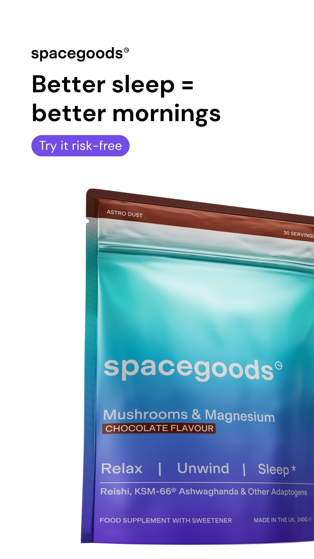 Spacegoods Facebook ad