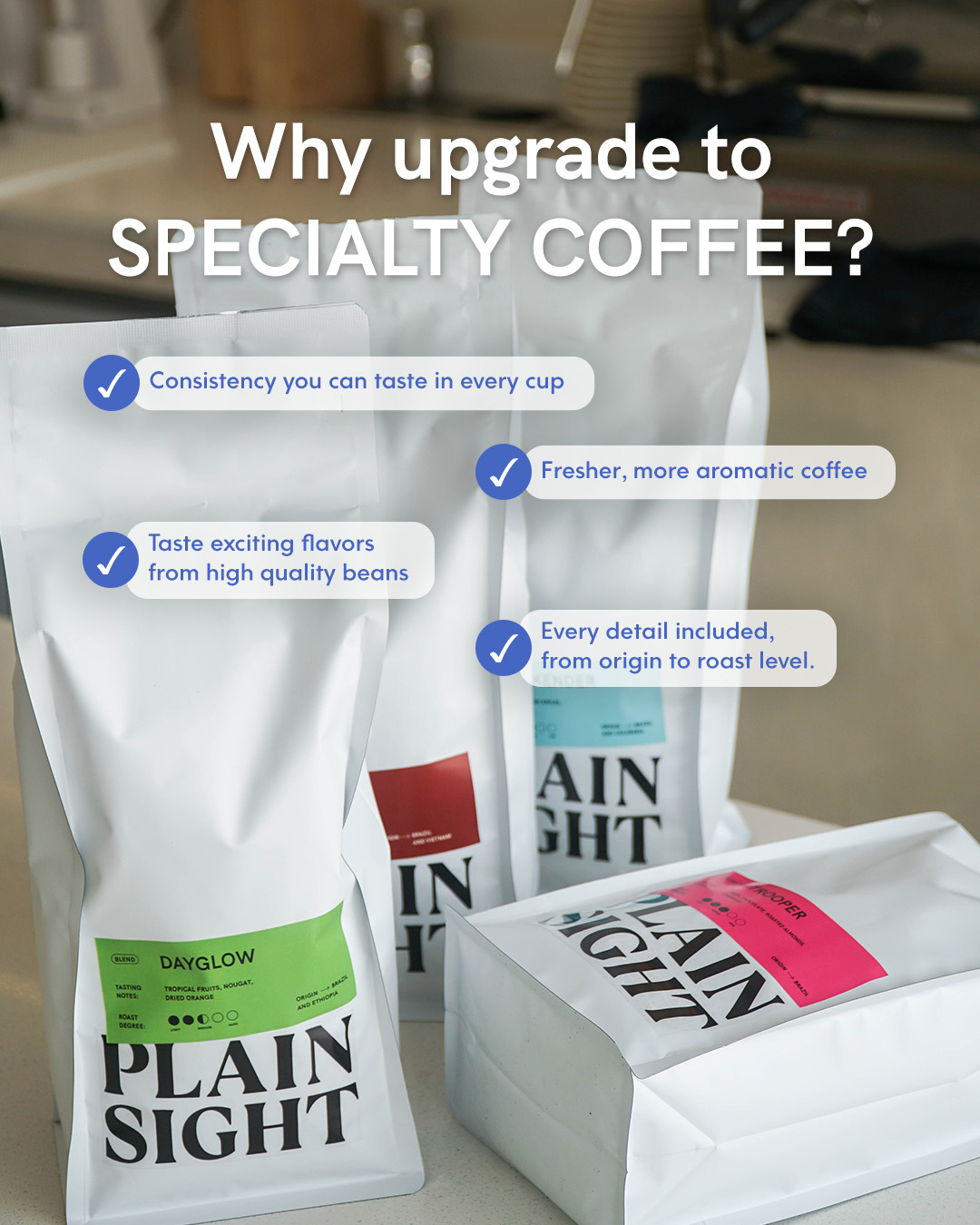 Plain Sight Coffee Roasters Facebook ad