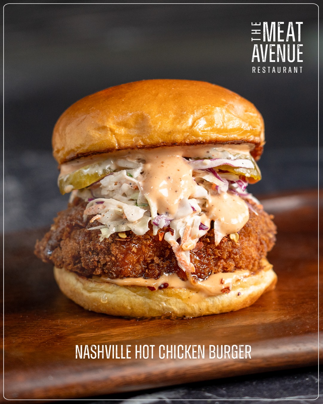 The Meat Avenue Restaurant Facebook ad