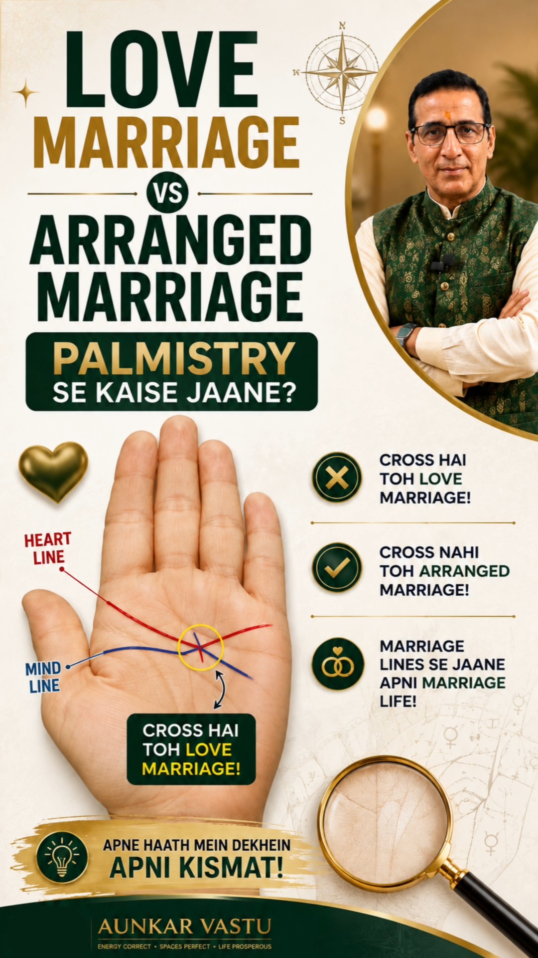 AunkarVastu Facebook ad: Love Marriage ya Arranged Marriage?