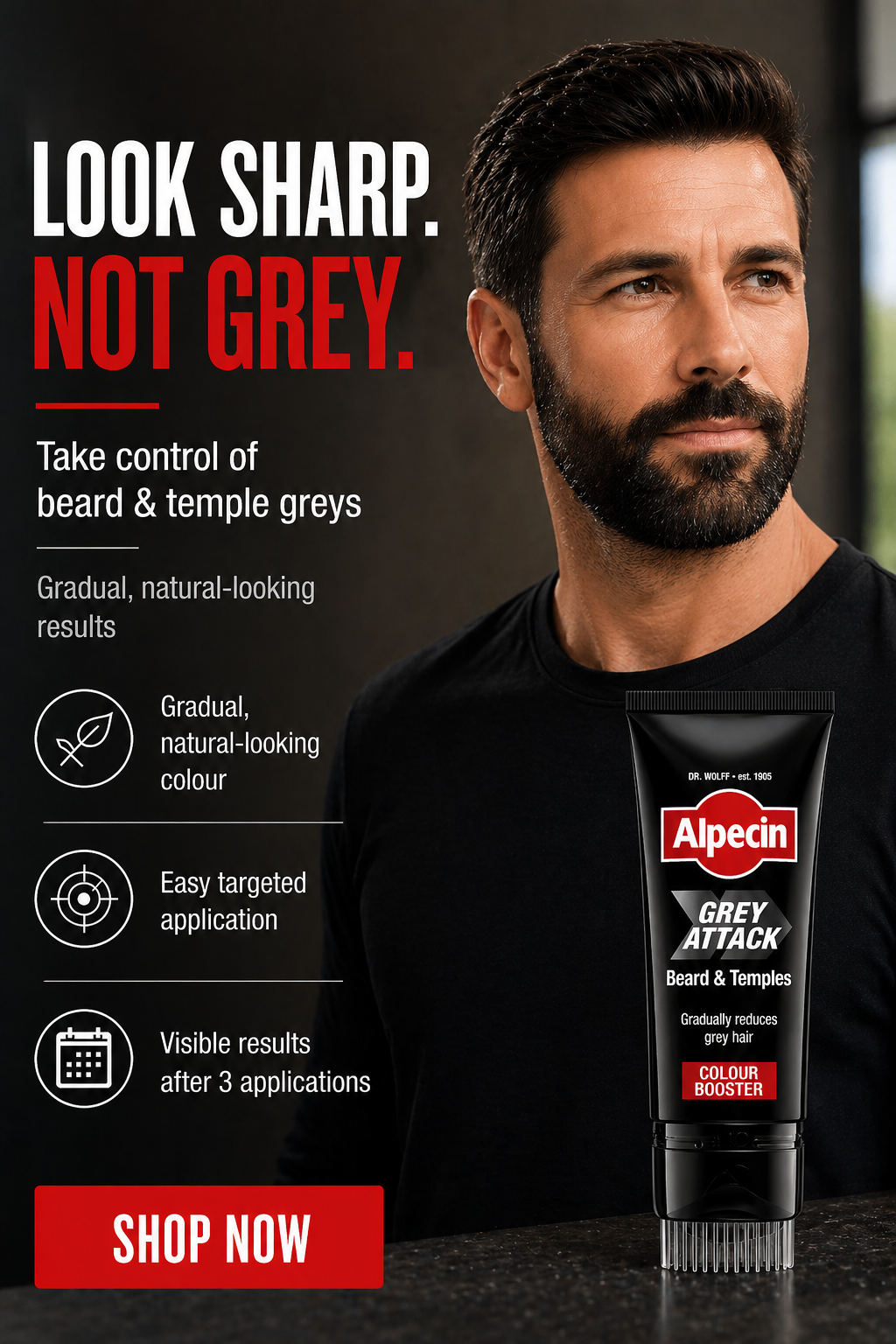 Alpecin Facebook ad