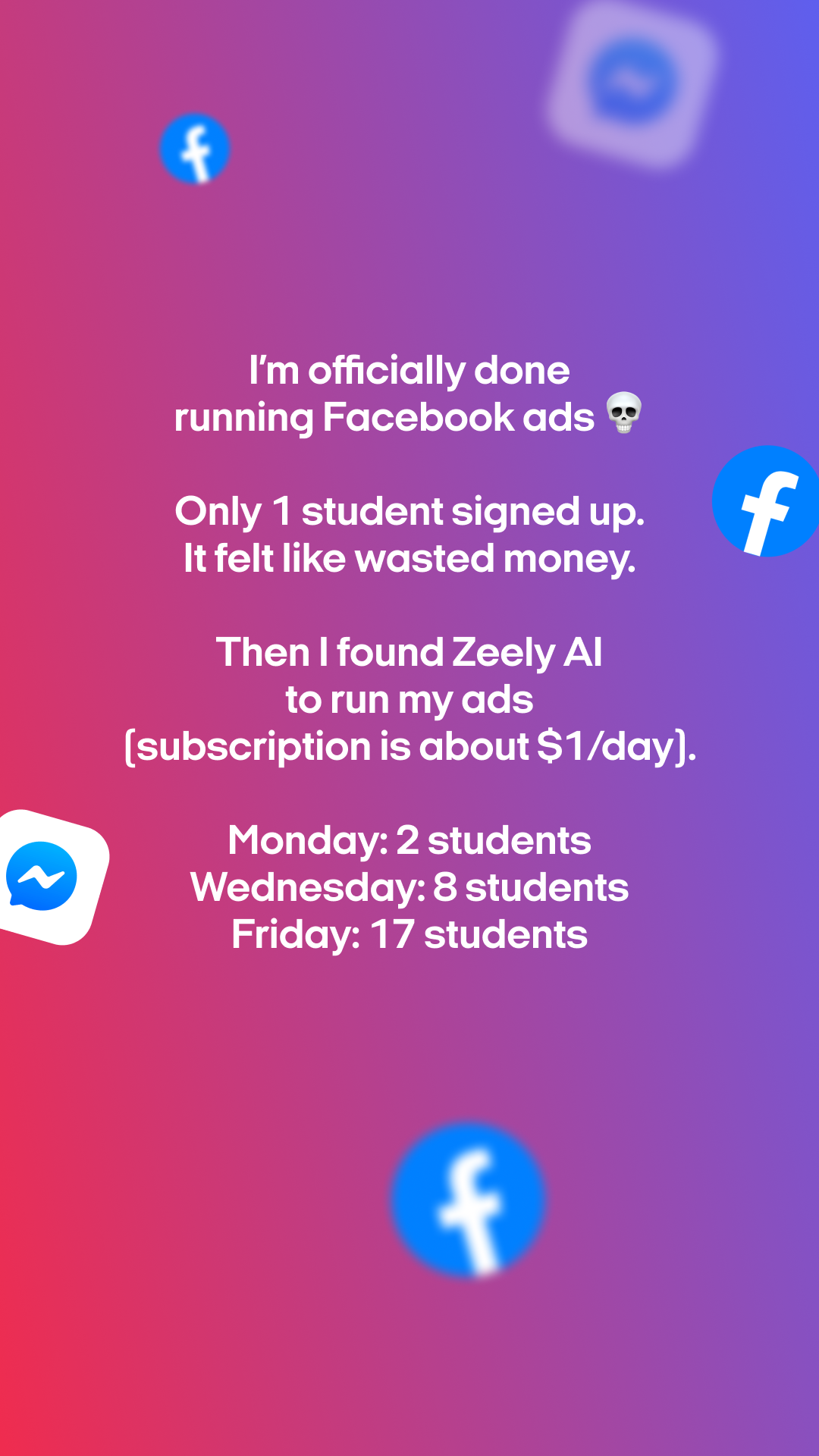 Zeely: Grow Sales with AI Facebook ad