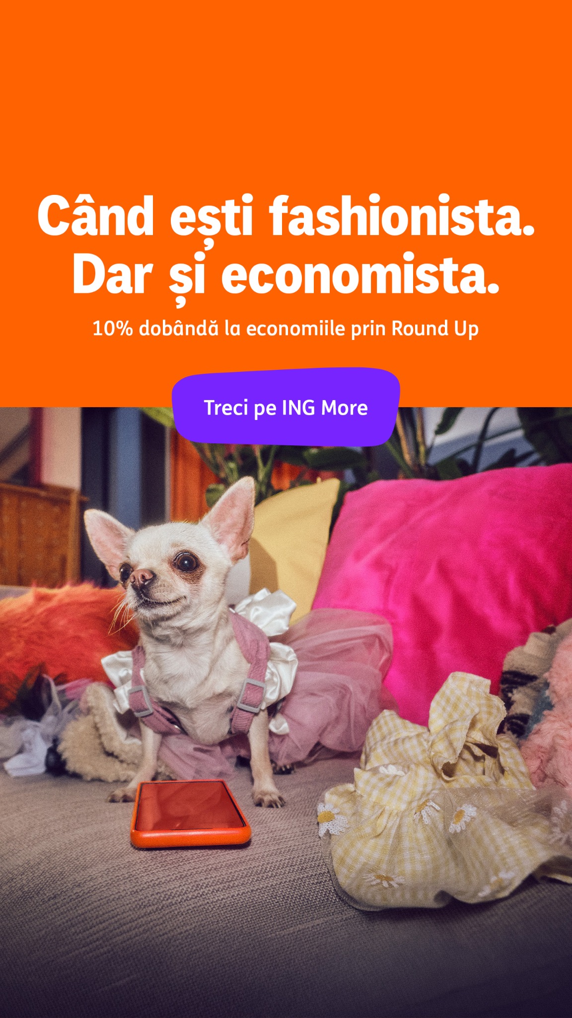ING Romania Facebook ad