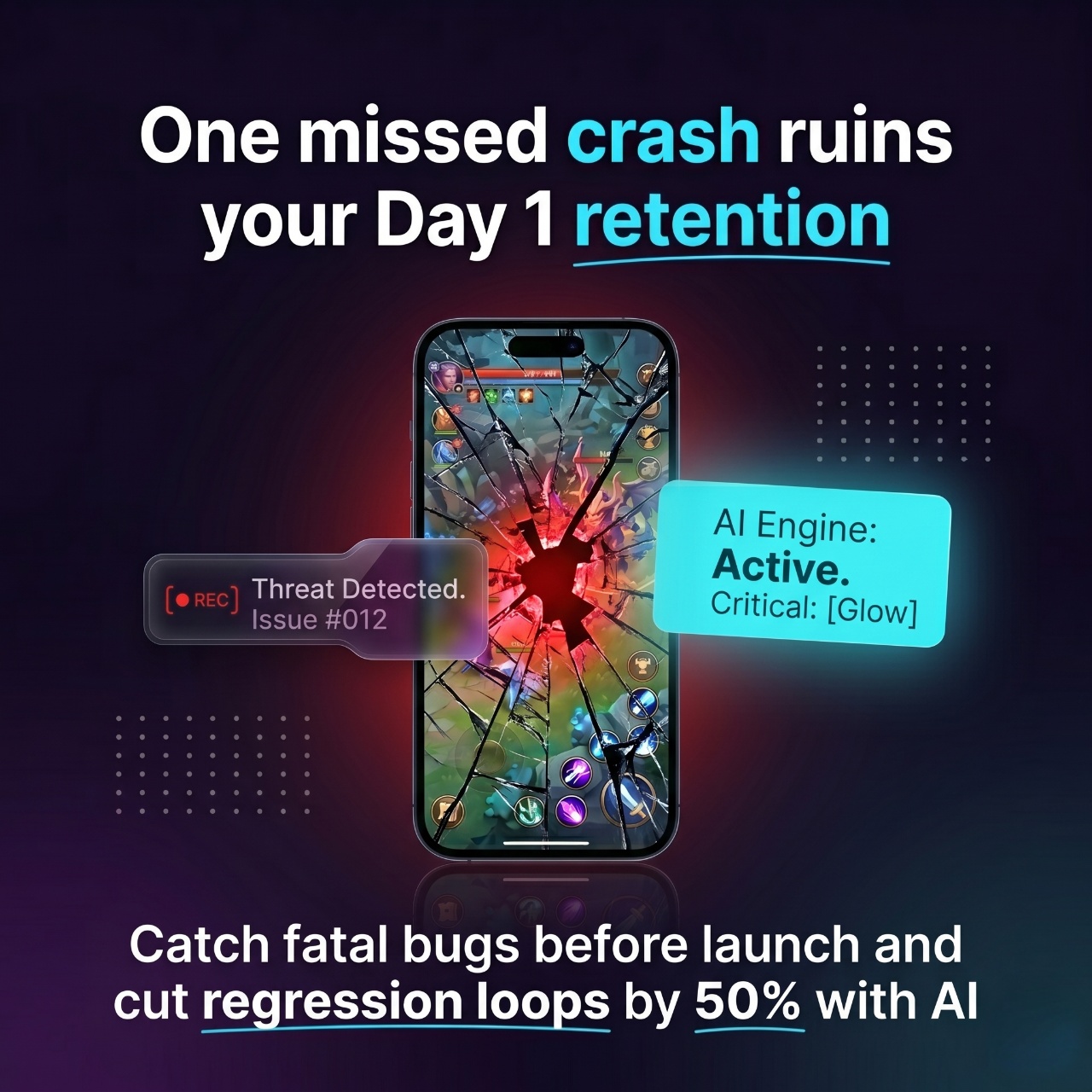 Nodemori Facebook ad: Don't let a missed edge case ruin your launch