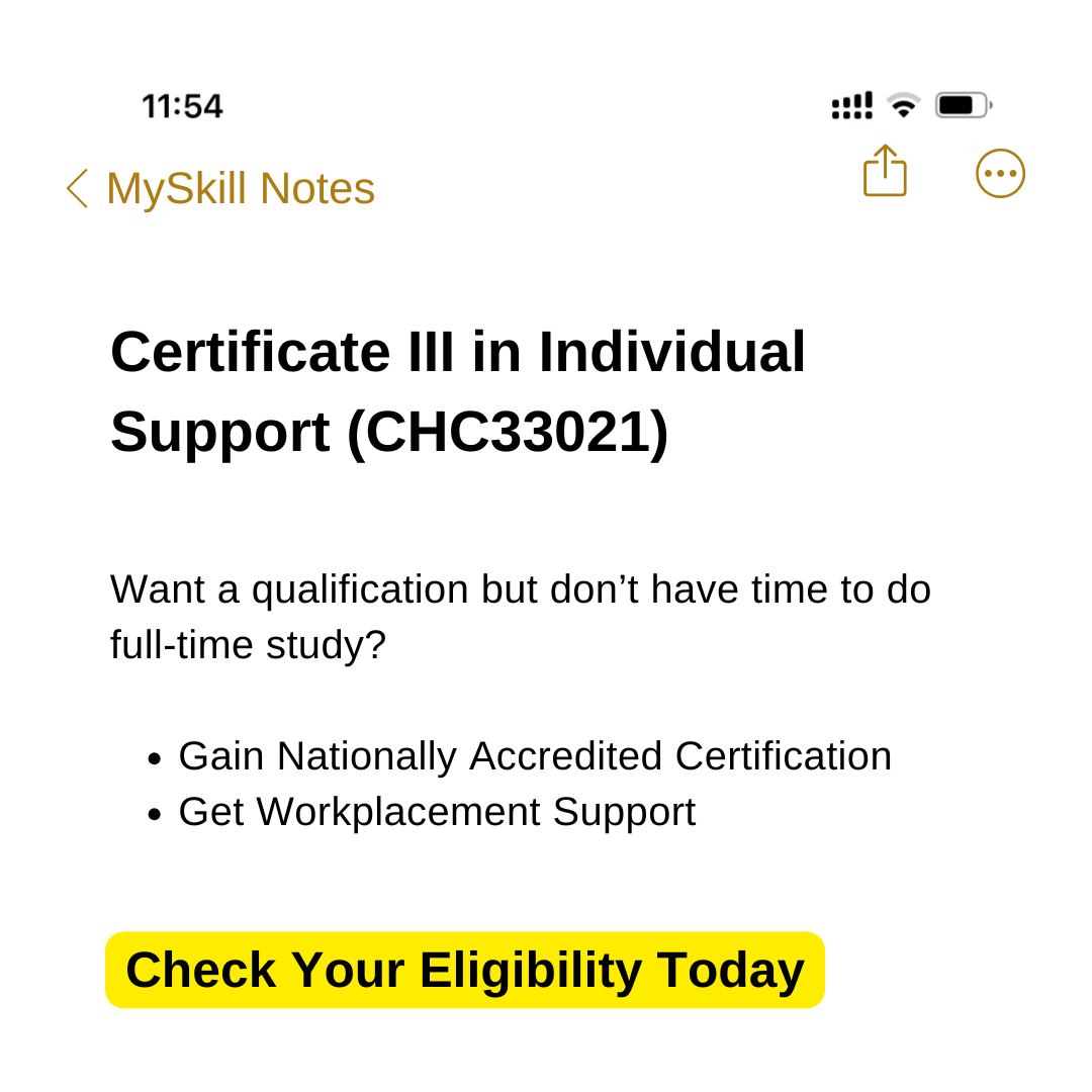 MySkill Facebook ad: Get Certified Today