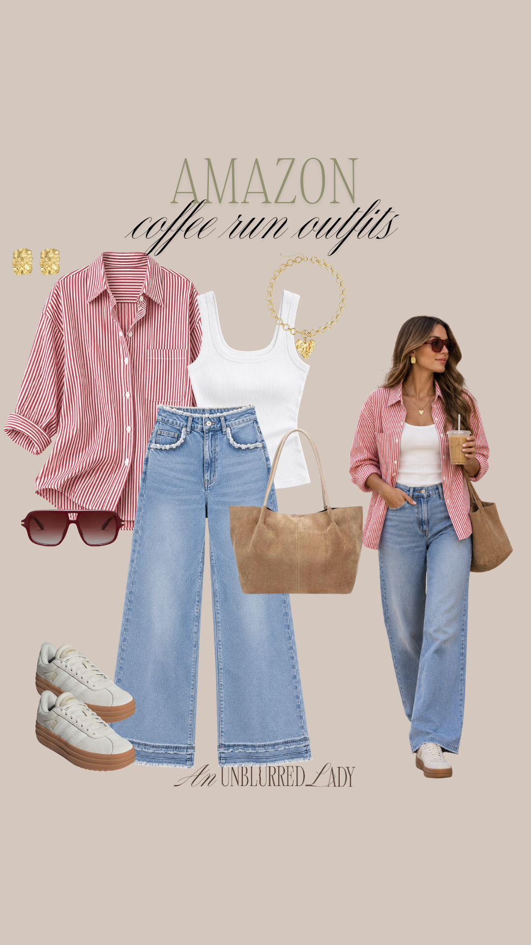 An Unblurred Lady Facebook ad: Shop the Look
