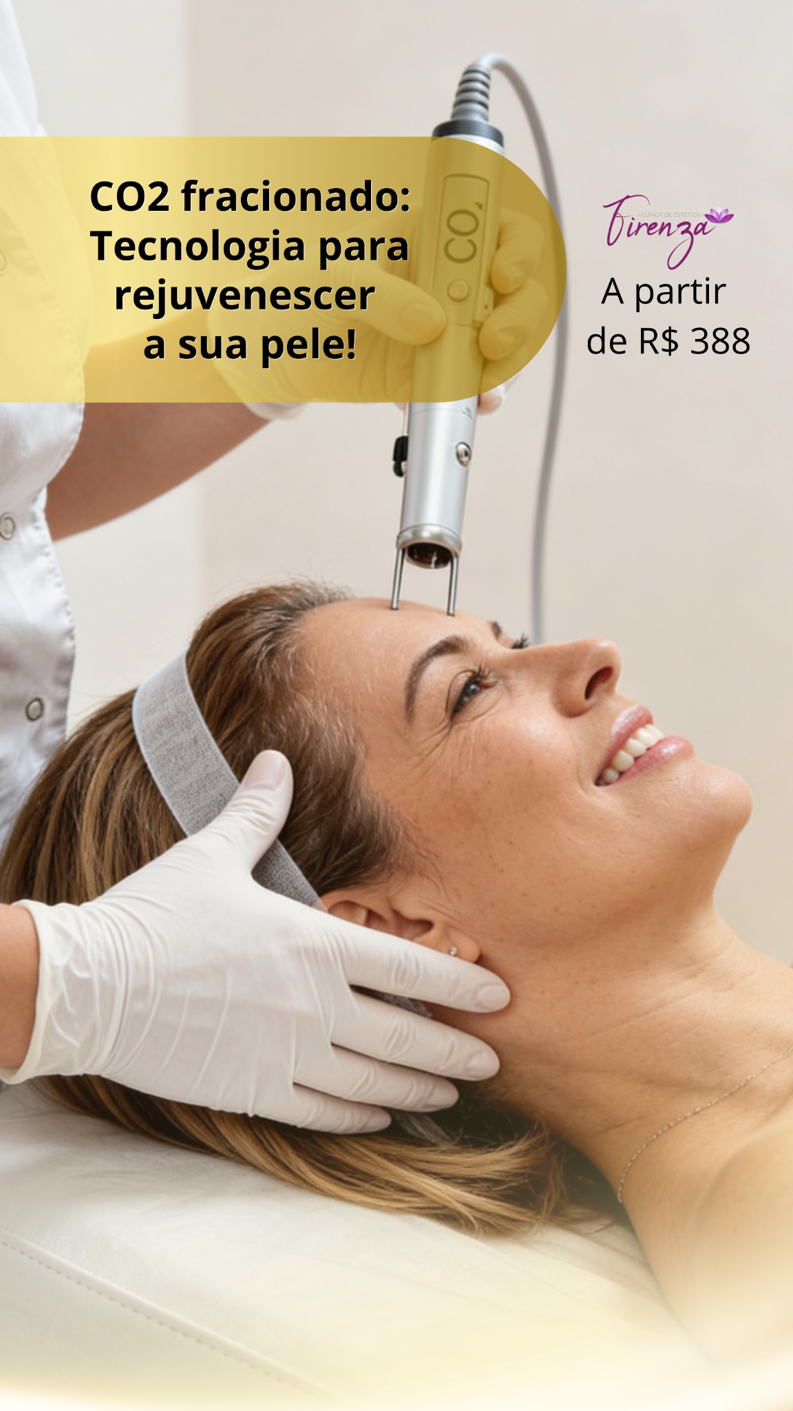 Clínica de Estética Firenza Facebook ad from May 13, 2026