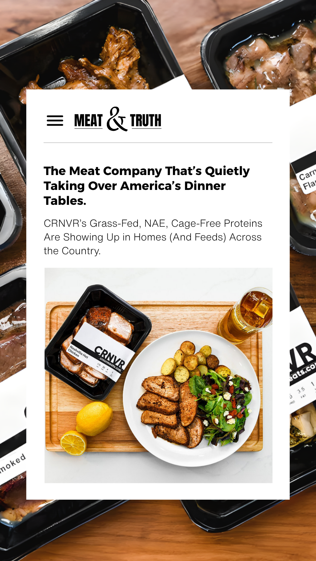 CRNVR Facebook ad
