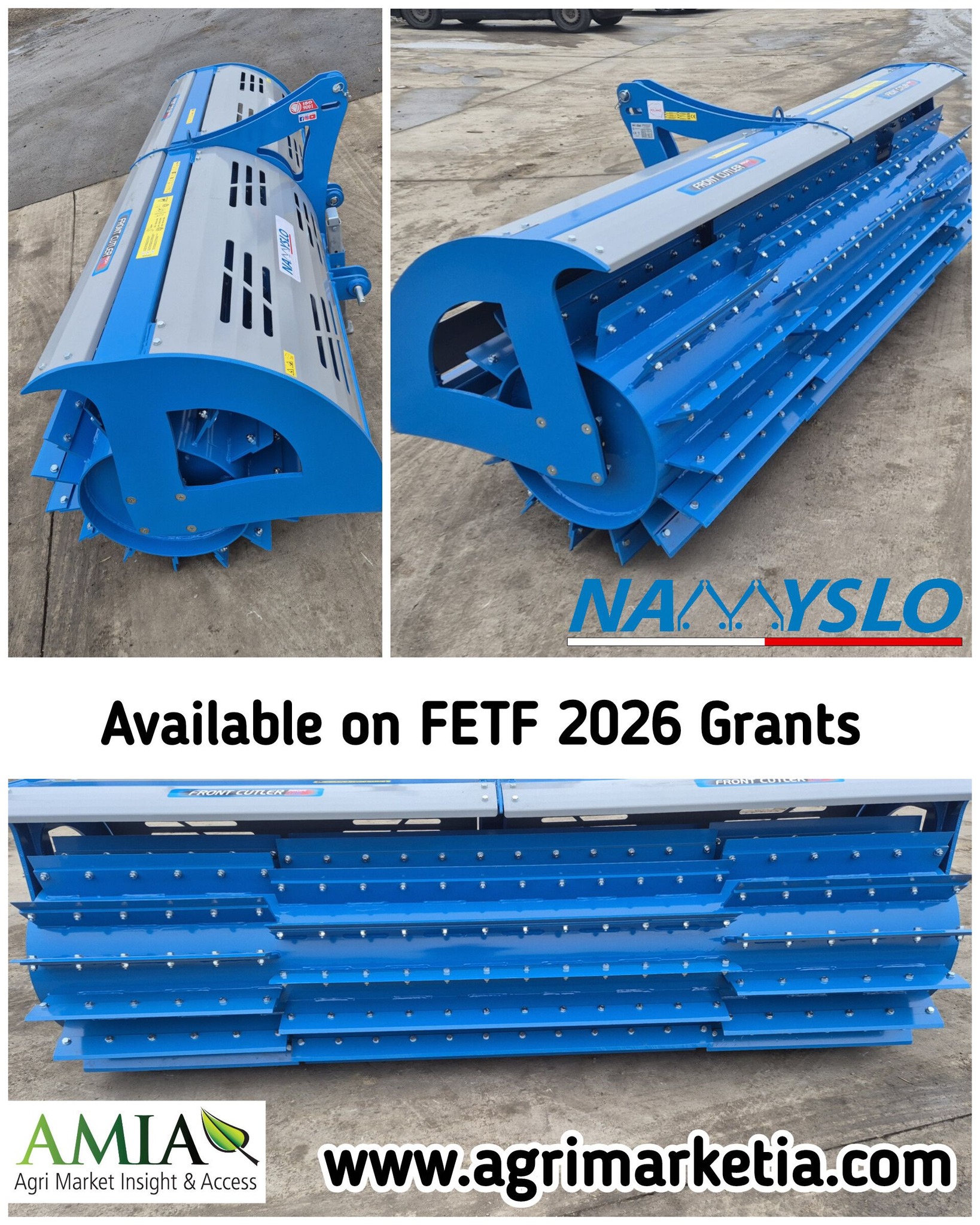 Agri Market Insight & Access Ltd Facebook ad: FETF 2026 Grant Applicable Machinery from AMIA - AMIA