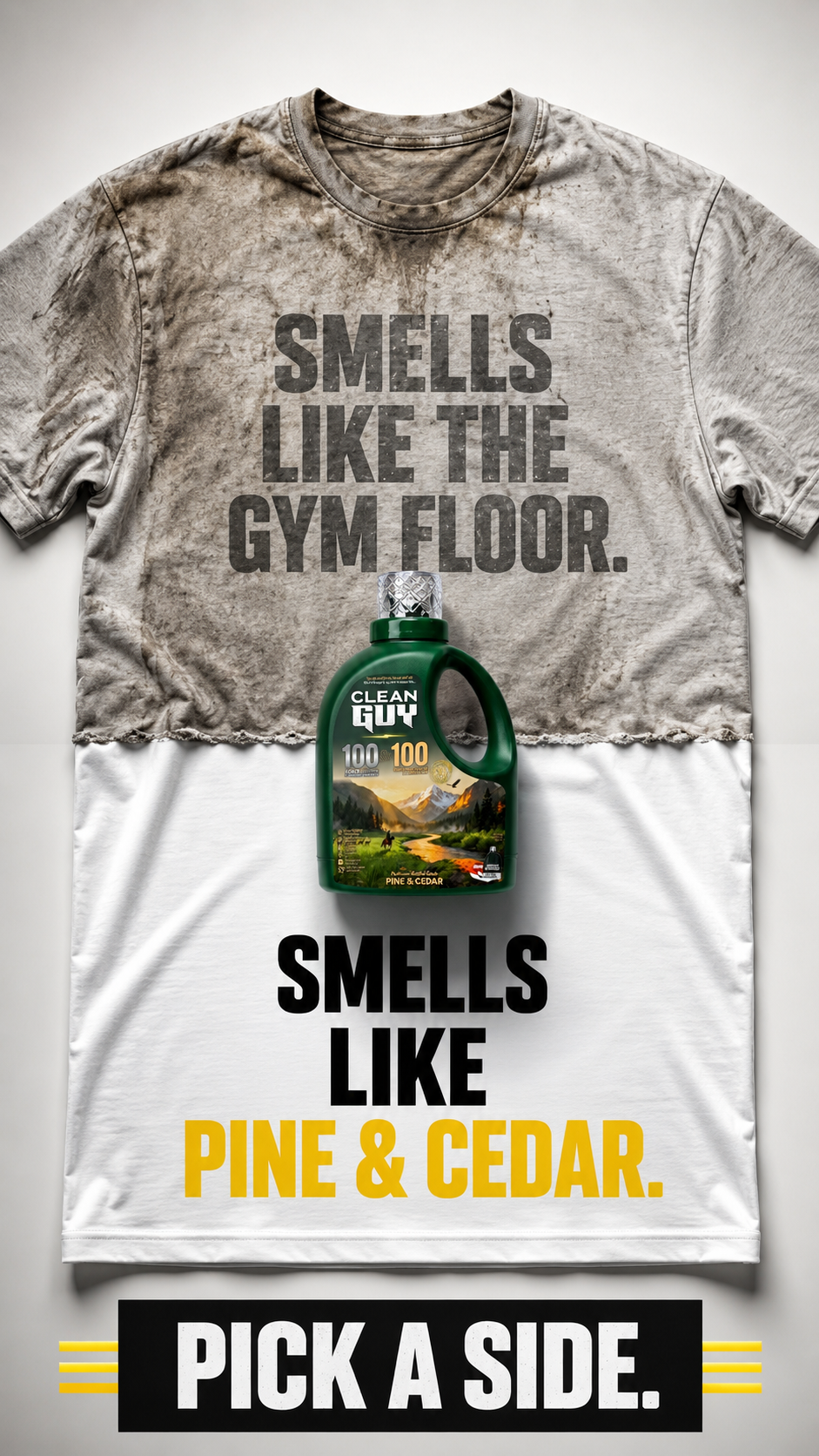 Clean Guy Facebook ad
