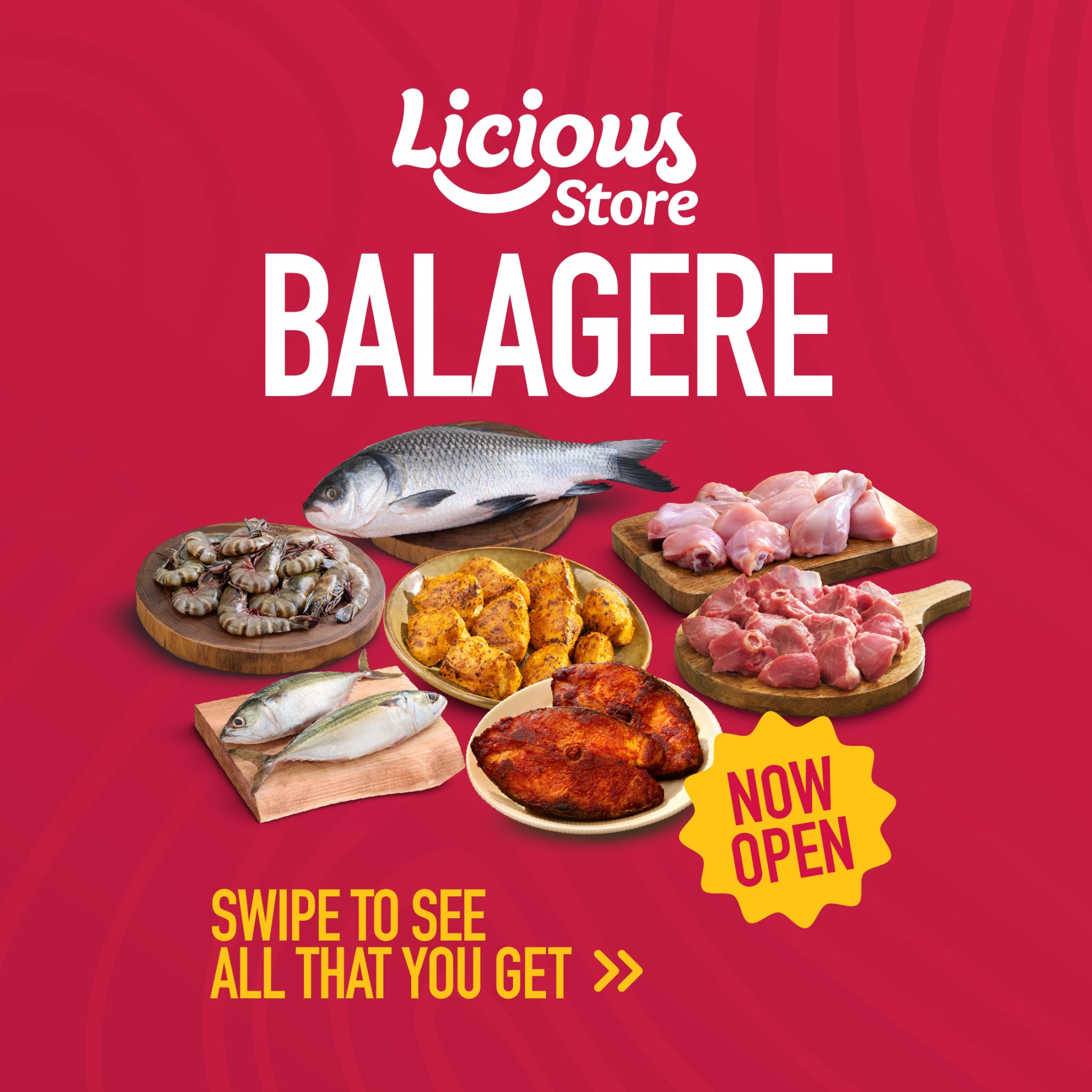 Licious Facebook ad