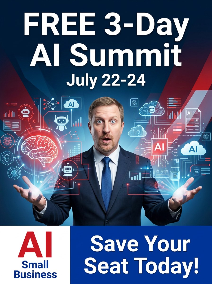 AI for small business owners - AI education Facebook ad