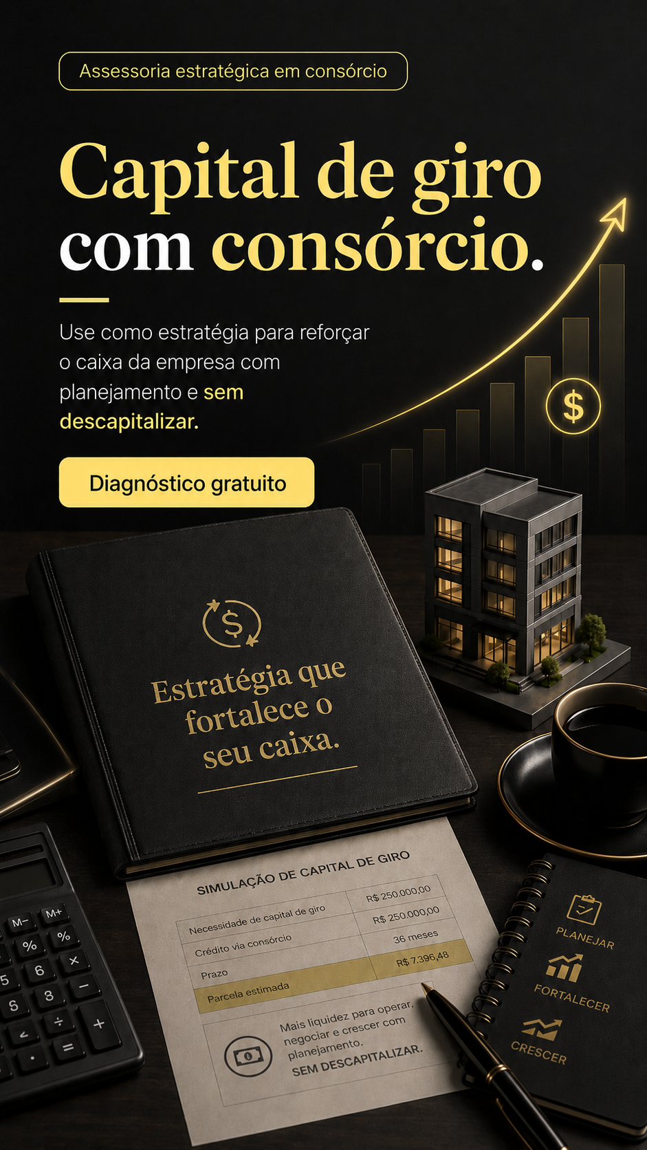 Cássio Scott - Consórcio Estratégico Facebook ad from Jul 8, 2026