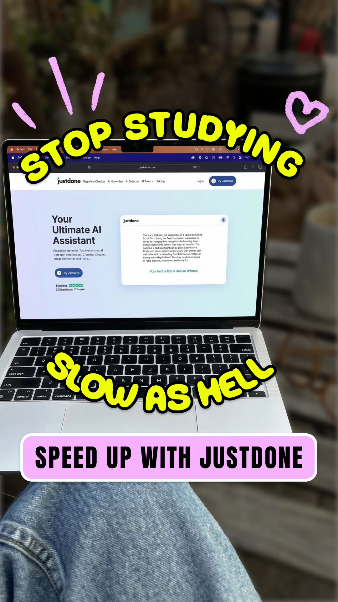 JustDone Facebook ad