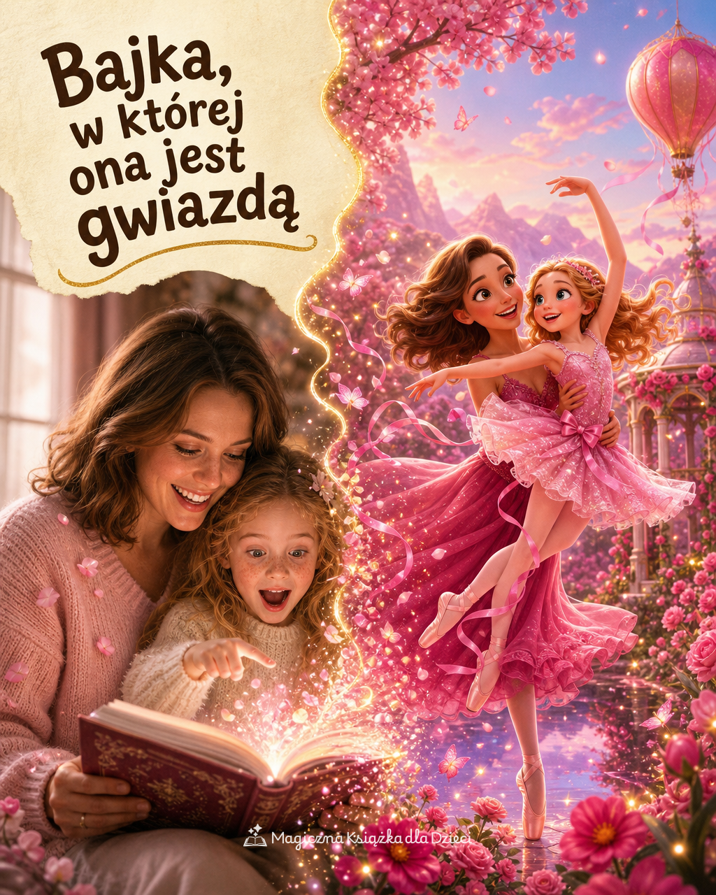 Magiczna Książka dla Dzieci Facebook ad