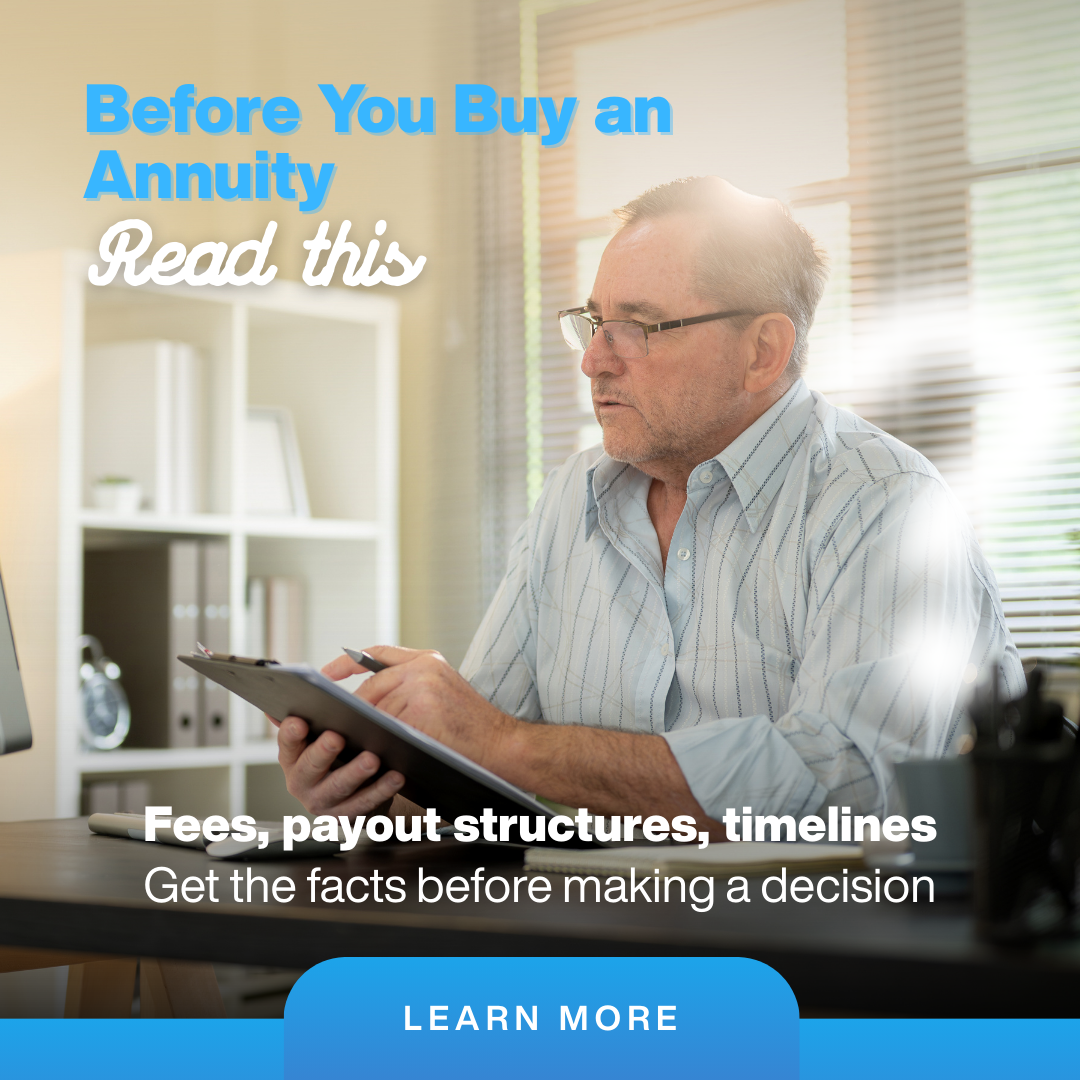 Work with Frank Now Facebook ad: New to Annuities? Learn the Essentials