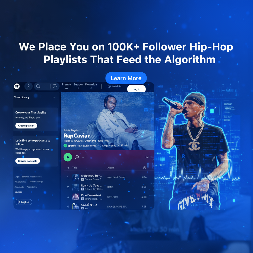 Playlist Booker Facebook ad