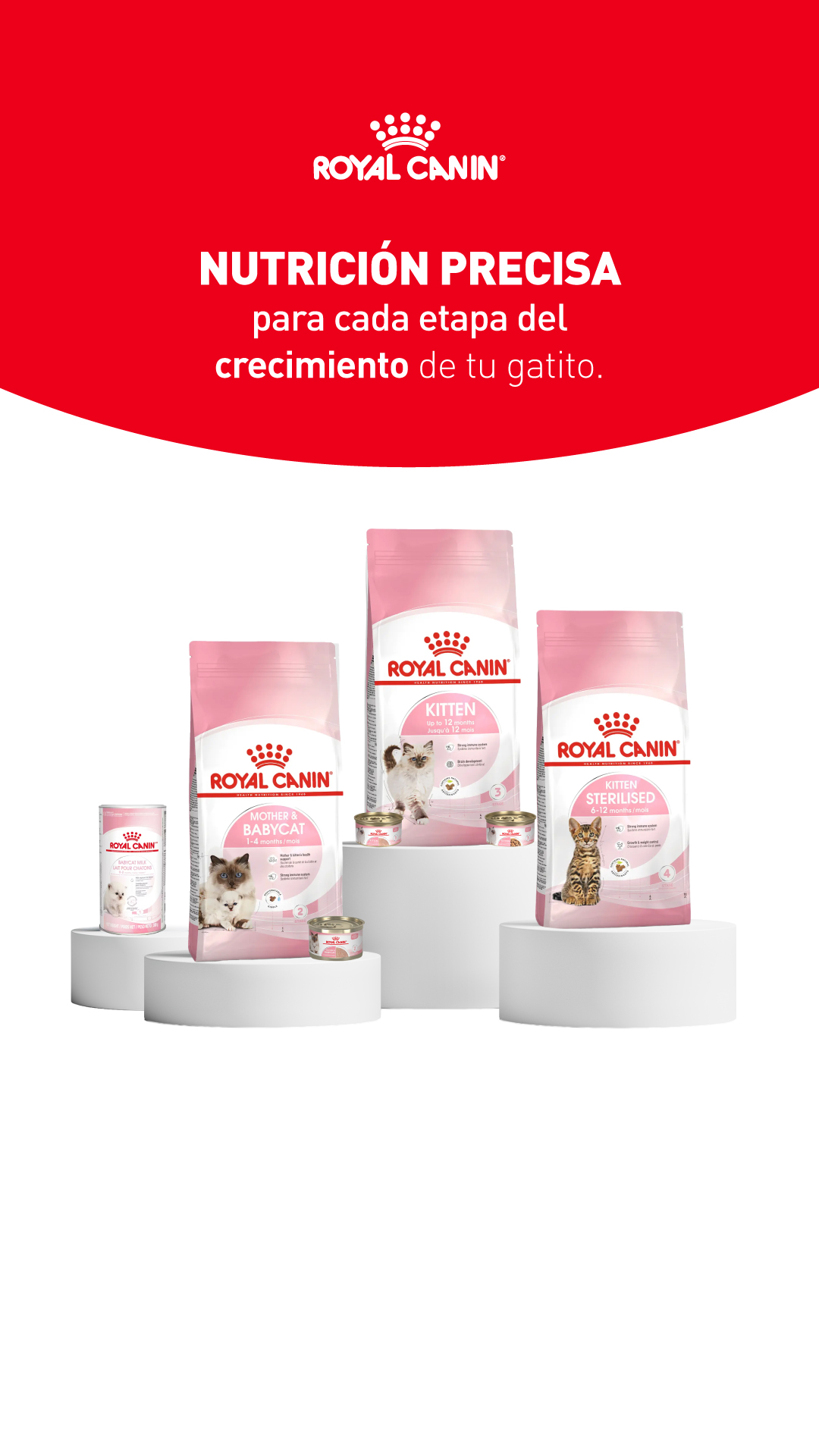 Royal Canin Colombia Facebook ad: Un inicio excepcional para cada vida