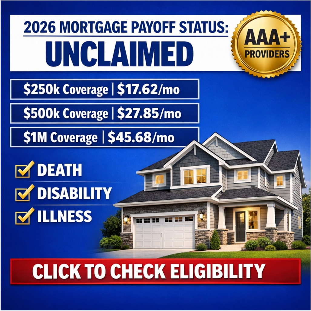 Zaimes Consulting Facebook ad: Mortgage Protection w/ Living Benefits