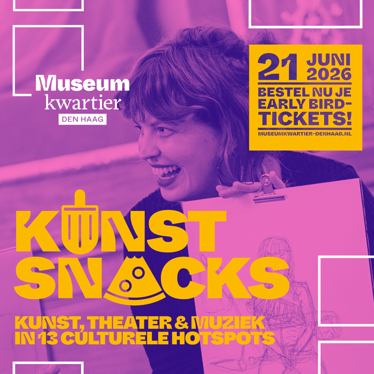 Museumkwartier Den Haag Facebook ad from Apr 20, 2026