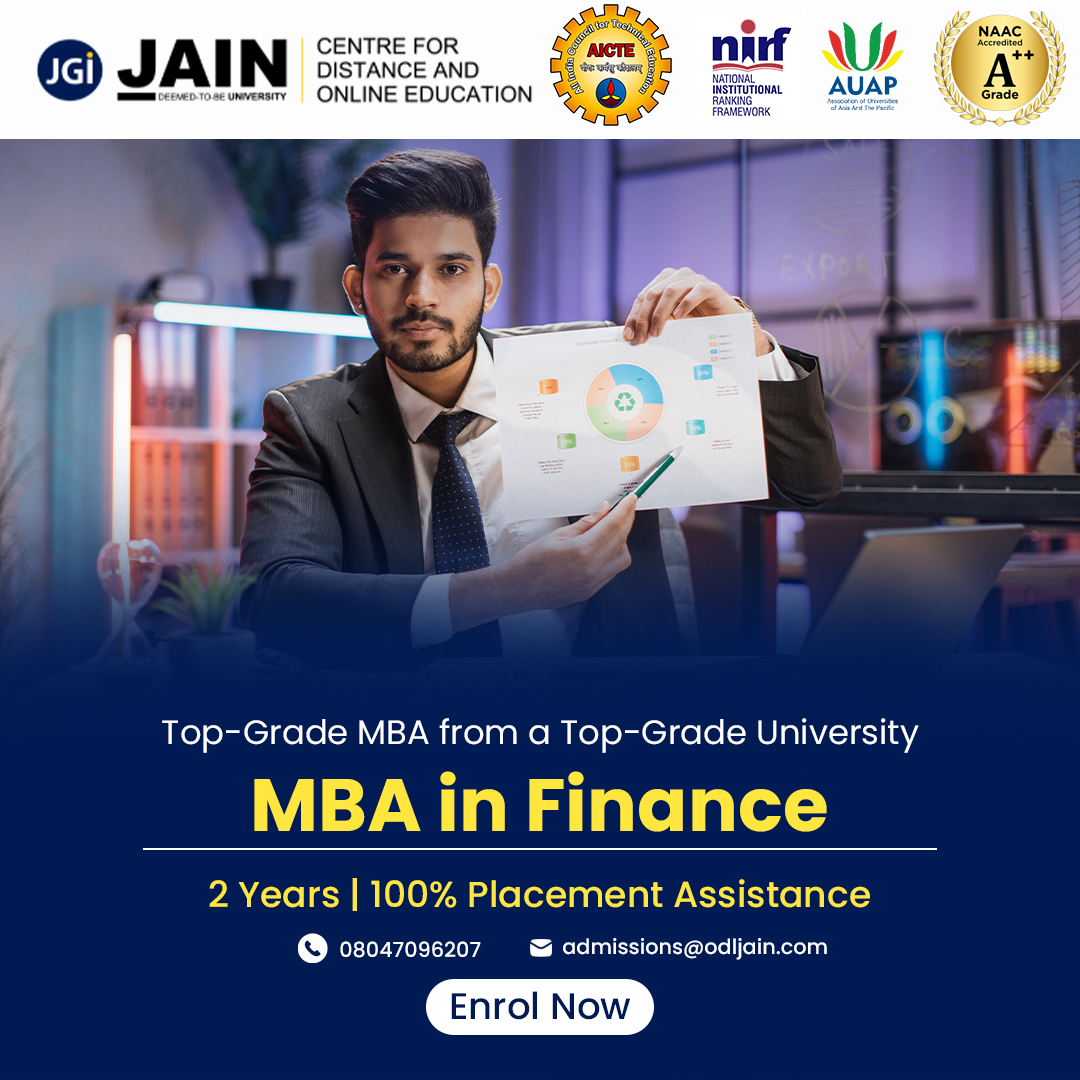 Jain University Facebook ad