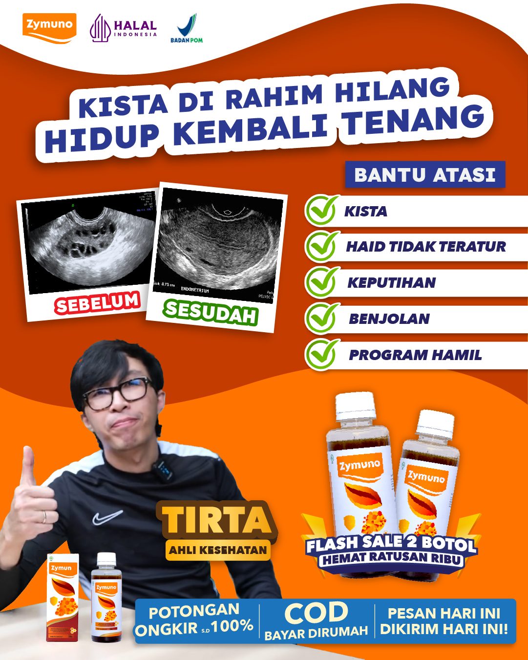 Zymuno Pusat Facebook ad