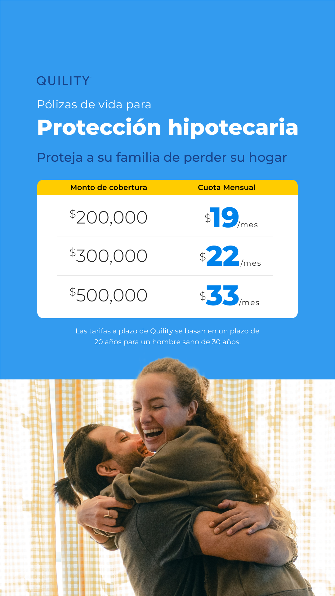 Quility Insurance Facebook ad