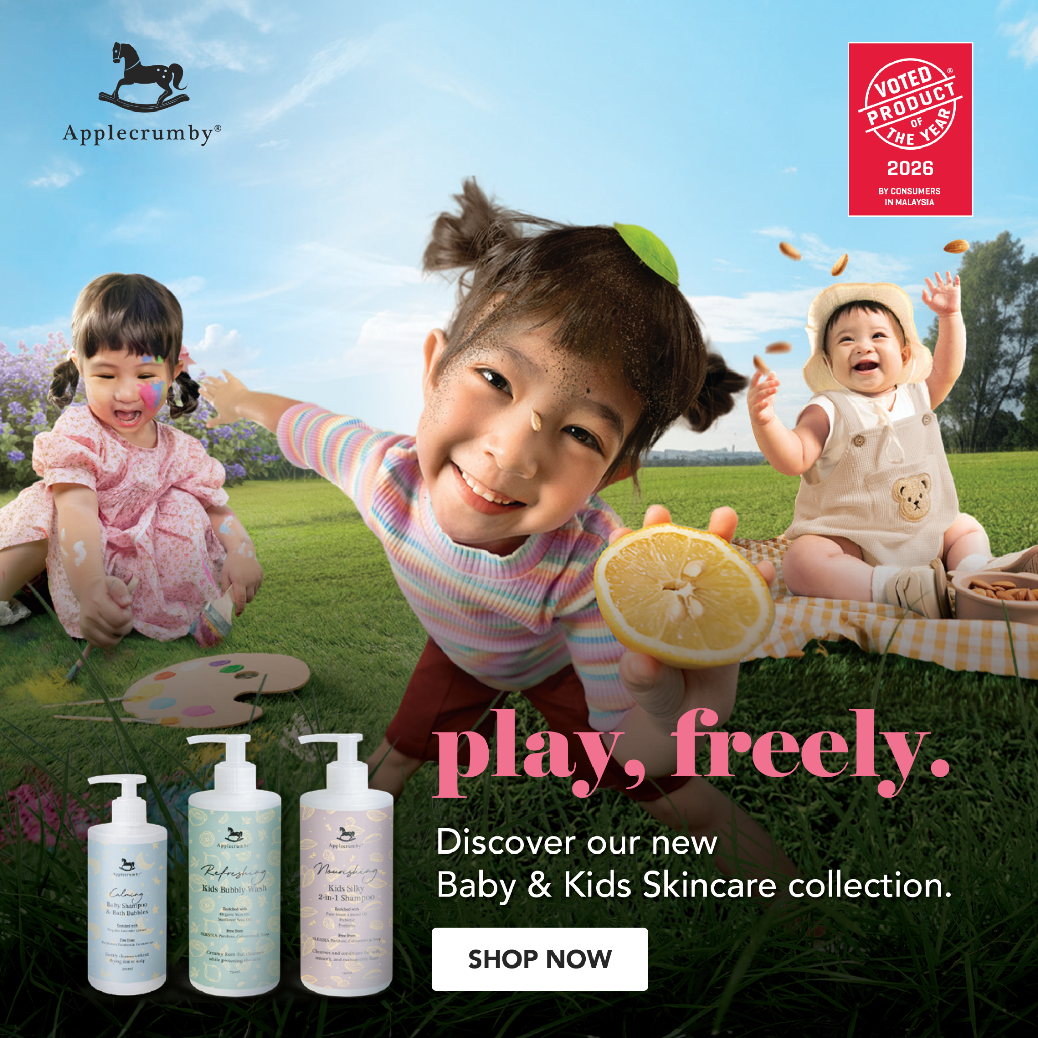 Applecrumby Facebook ad
