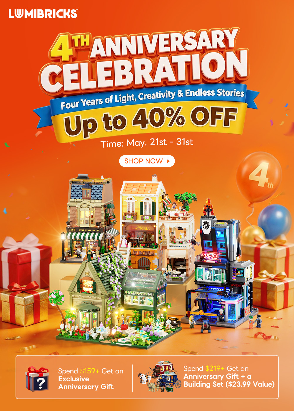 Lumibricks Facebook ad