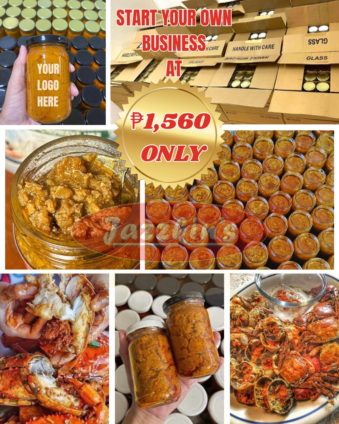 Jazzkin's Crab Paste Direct Manufacturer and Supplier Facebook ad: Click here to Order