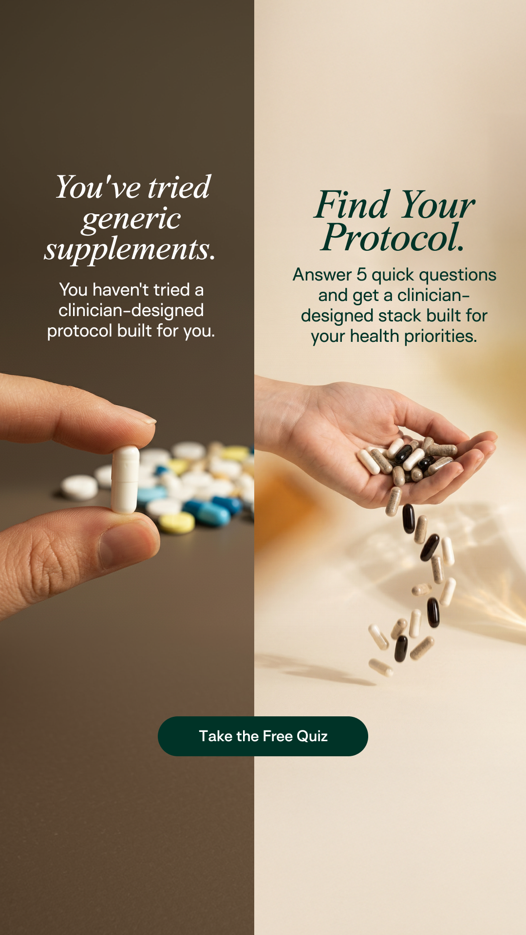Adapt Naturals Facebook ad