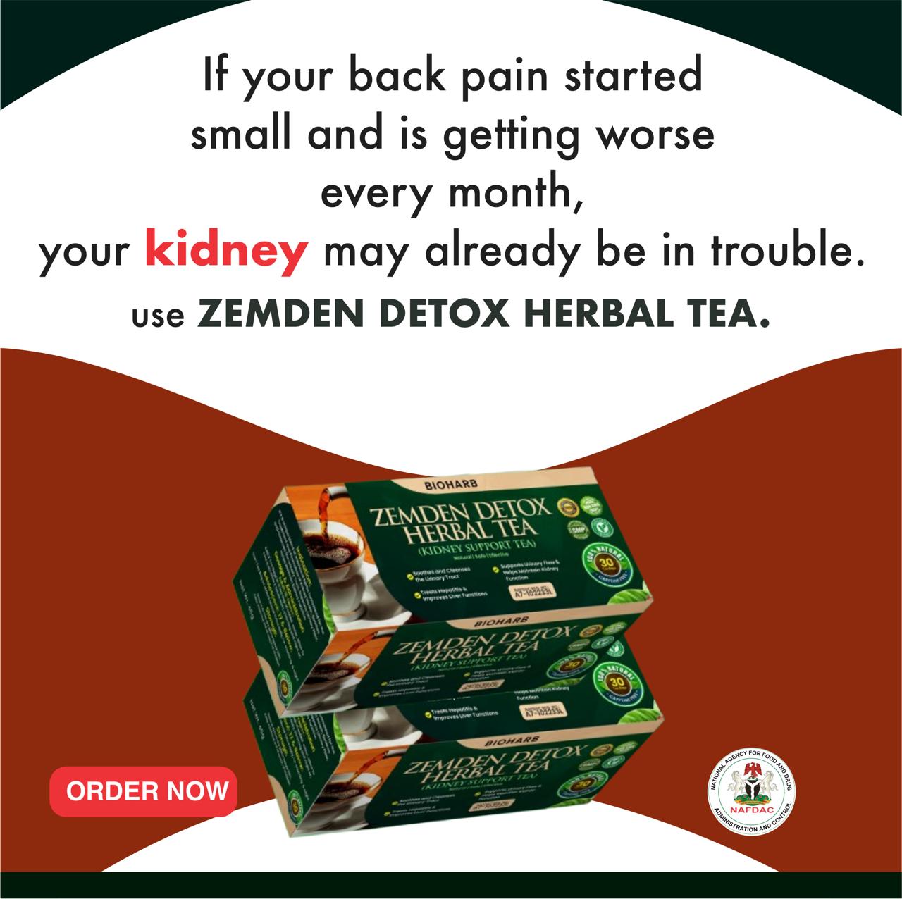 Herbal Kidney Tea Facebook ad: FREE DELIVERY AND PAYMENT ON DELIVERY