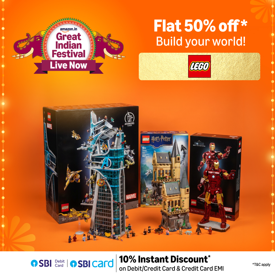 Amazon India Facebook ad: Up to 80% off on Toys & Games