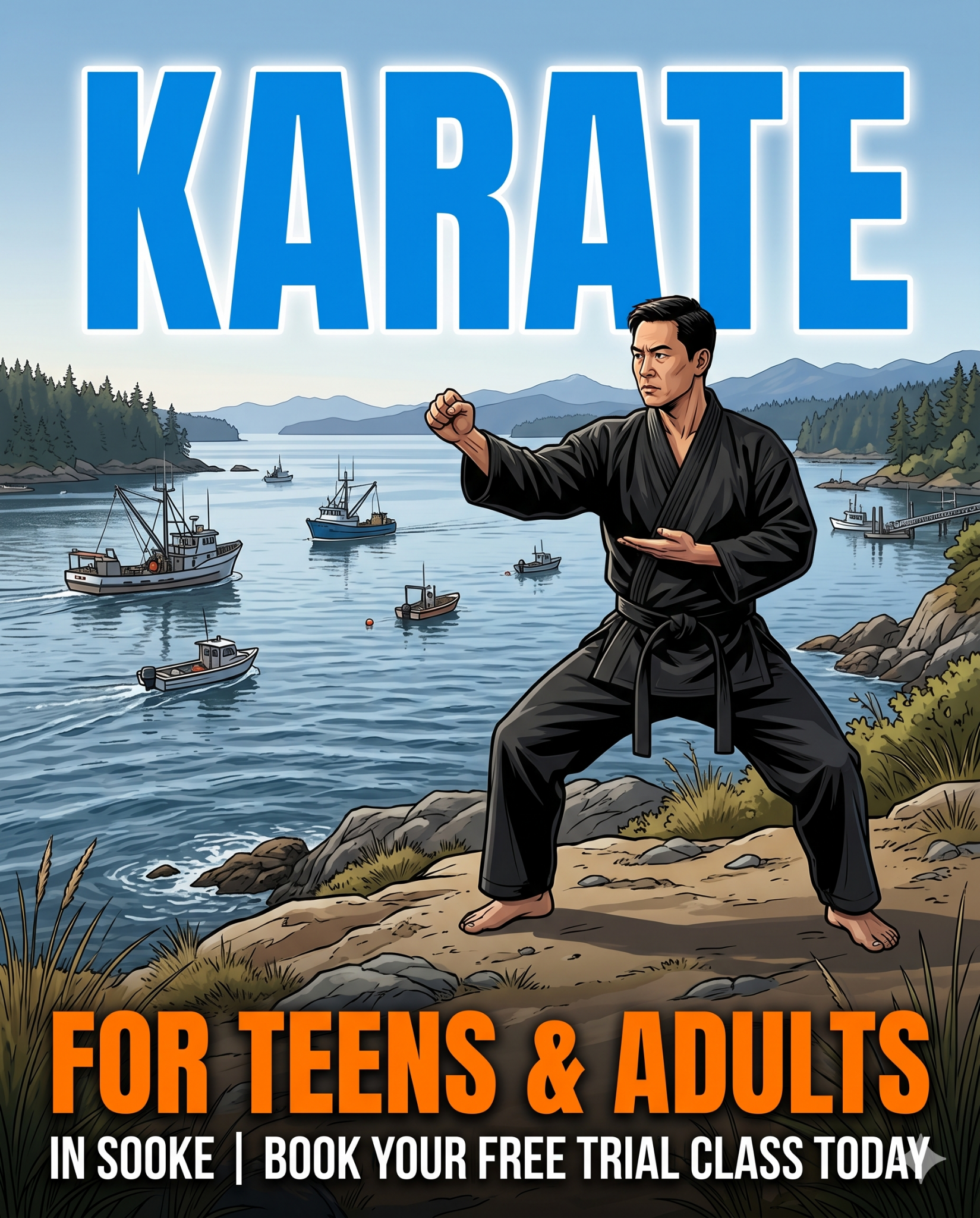Canadas Best Karate Sooke Facebook ad