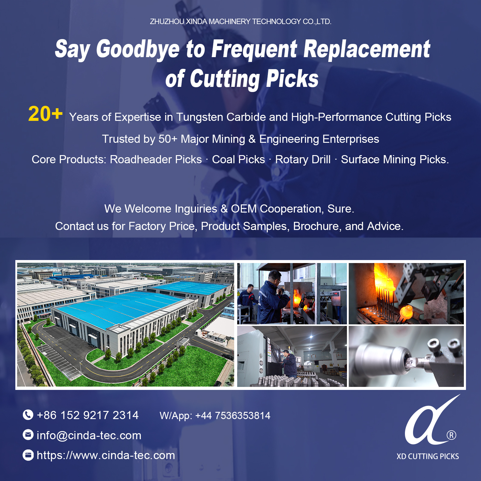 Zhuzhou Xinda Machinery Technology Co., Ltd Facebook ad from Jun 9, 2026